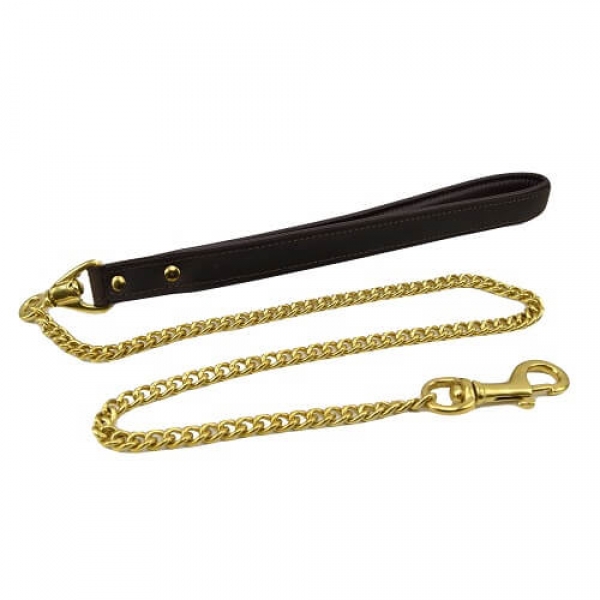 n10101 bound nubuck leather leash 2