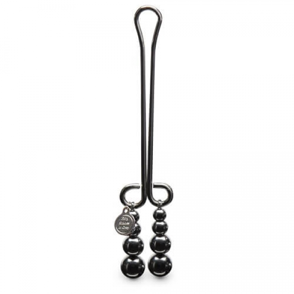 n10251 fsog darker just sensation beaded clitoral clamp 1
