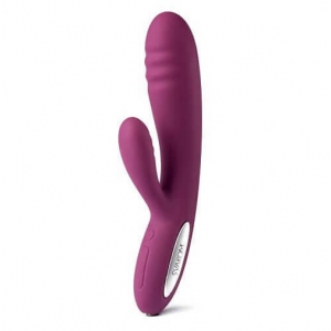 n10290 svakom adonis ribbed warming rabbit vibrator 1 3