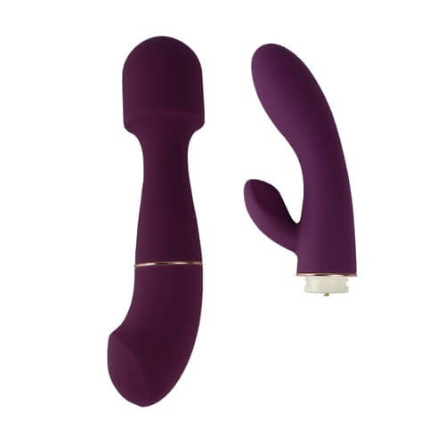 n10700 loving joy dua interchangeable vibrator with 2 attachments 1 1 1