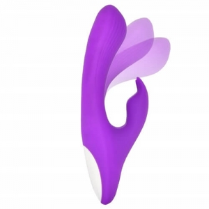 n11135 loving joy flex silicone benable rabbit vibrator 2