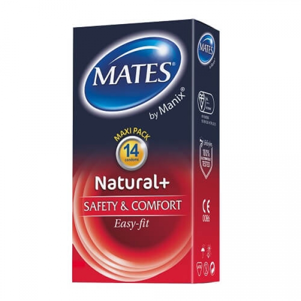 n11377 mates natural condoms 14pk 1