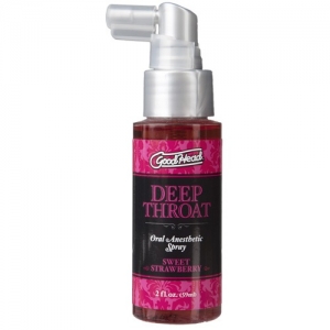 n9079 doc johnson good head deep throat spray sweet strawberry 1