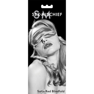 0010771 sm satin blindfold   red