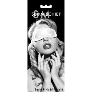 0011716 sm satin blindfold   light pink