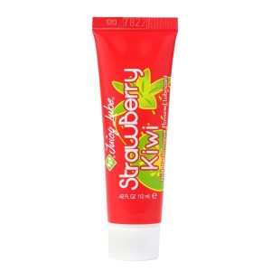 0011838 id juicy lube tube 12 ml   strawberry kiwi  bag 