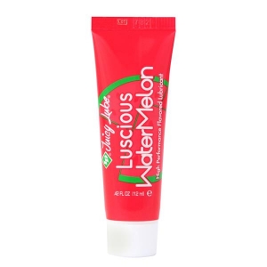 0011842 id juicy lube tube 12 ml   luscious watermelon  bag 