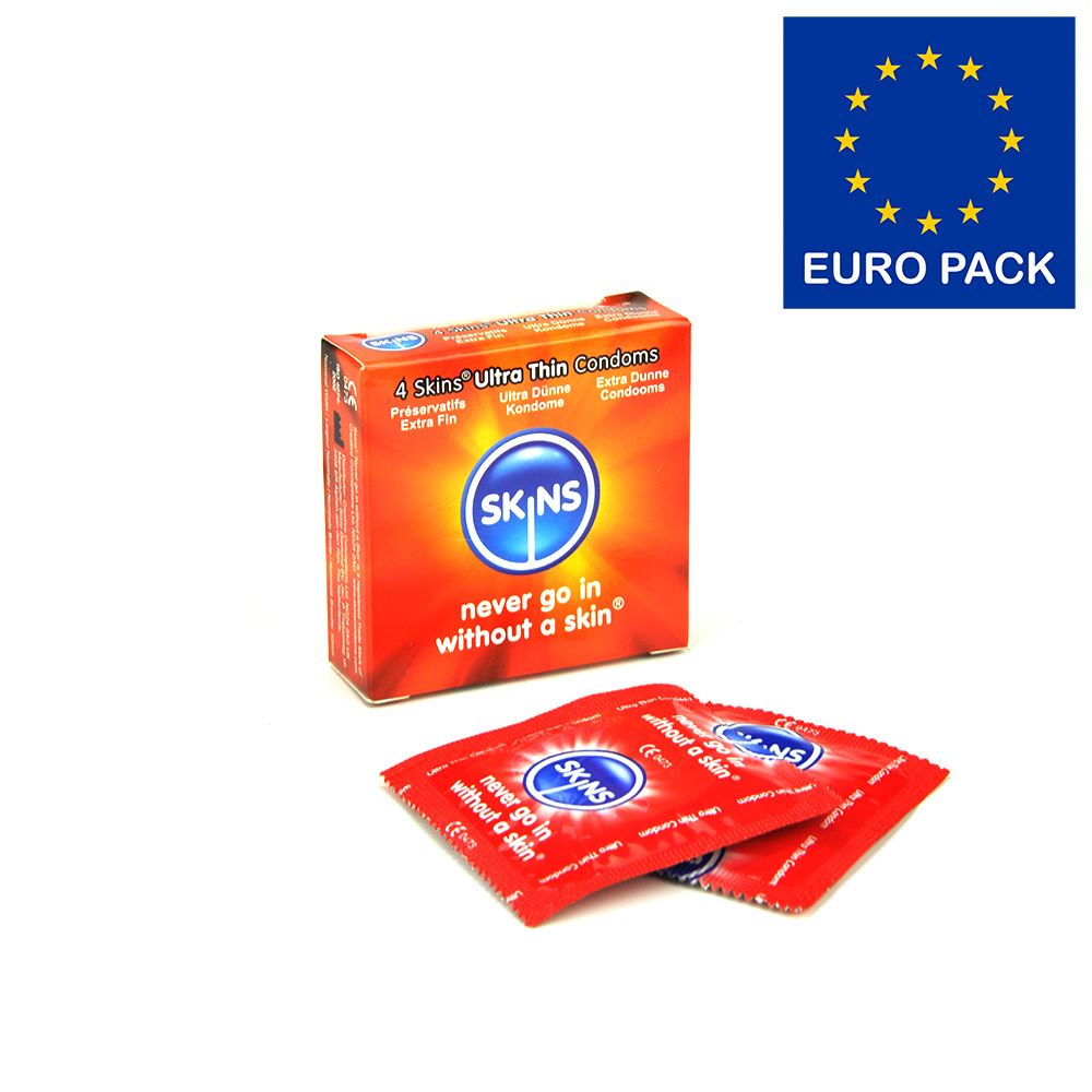 0013547 skins condoms ultra thin 4 pack euro 1 gnotkzd0e7rpgrir