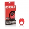 0015743 colt silicone rechargeable cock ring red knsbfxdharsbrwtd
