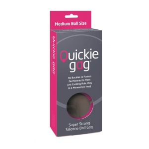 0019770 quickie gag medium ball black z5bbadlwkb7bcxes