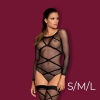 Obsessive - Bodystocking G320 S/M/L - Black